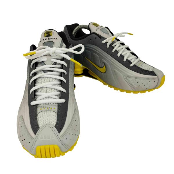 NIKE(ナイキ) SHOX R4 SE VAST GREY BRIGHT CITRON-LT GRAPH 中古 古着 0602