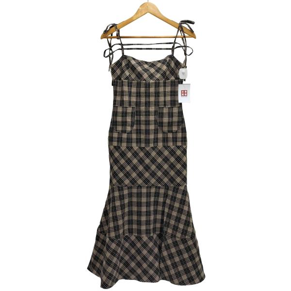 AND MARY(アンドマリー) Cecily Check Long Dress レディース 表記無
