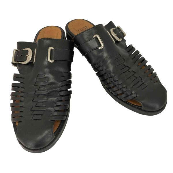 TOGA VIRILIS(トーガビリリース) 21SS LEATHER MESH SANDALS メンズ  中古 古着 0324