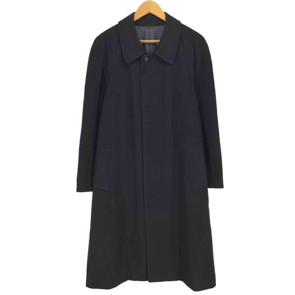 DURBAN(ダーバン) cashmere カシミヤ混比翼ステンカラーコート D'URBAN（ダーバン） DURBAN(ダーバン) cashmere カシミヤ混比翼ステン