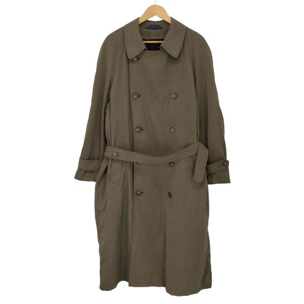 美品 RALPH LAUREN トレンチコート マキシ丈 vintage 古着 CHAPS RALPH LAUREN(チャップスラルフローレン) ダブルブレスト