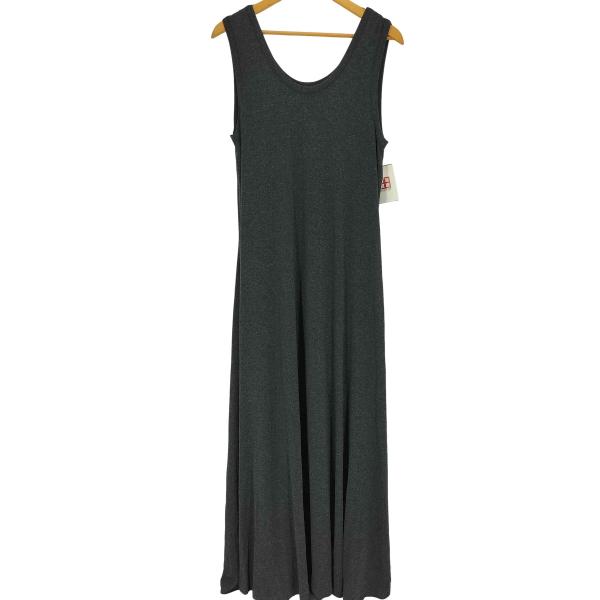 Ys(ワイズ) 03SS Sleeveless rayon flared long dress ノースリー 中古 古着 1022