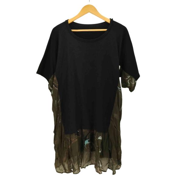 Ys(ワイズ) 20ss 異素材切替シアーレイヤードチュニック レディース JPN：2  中古 古着 0922