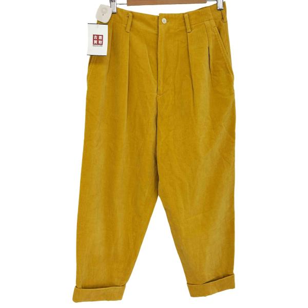 Ys(ワイズ) ベロア 2タック パンツ レディース 表記無  中古 古着 0328