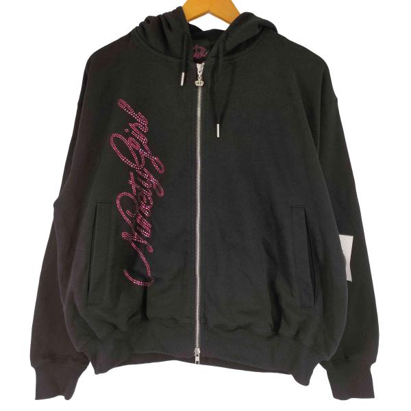 9090(ナインティナインティ) girl Rabbit Ear Zip Hoodie うさ耳パーカー レ 中古 古着 0748