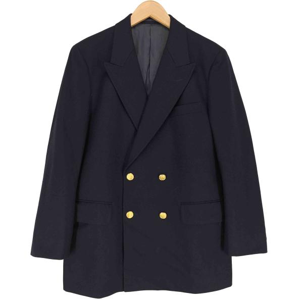 J.PRESS 紺ブレ 金ボタン ダブル ジャケット ブレザー J.PRESS（J.プレス） J.PRESS(ジェイプレス) 金ボタン 紺ブレ ブレザー