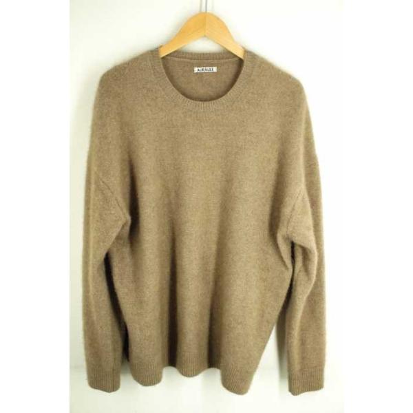 オーラリー Auralee ニット セーター メンズ セール特価 サイズ4 17aw 2112 ブランド古着バズストア 中古 Knit Cashmere Baby