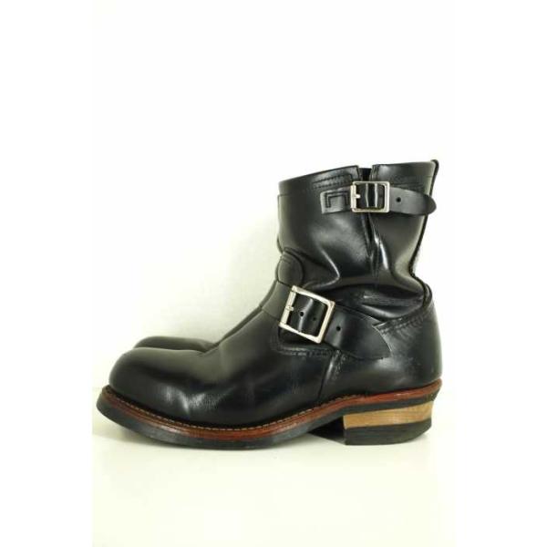 レッドウィング Red Wing ワークブーツ 有名な メンズ サイズ7 1 2 2976 ブランド古着バズ D ショートエンジニアブーツ 25 5cm 中古