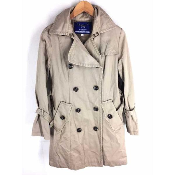 バーバリーブルーレーベル Burberry Blue お歳暮 Label トレンチコート 200630 レディース ブランド古着バズストア 中古 40