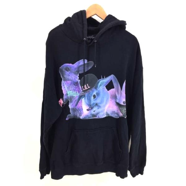 本日超得 Milkboy ミルクボーイ Riot Rabbits Hoody ラビットパーカー サイズ 2xl プルオーバーパーカー ブランド古着バズストア シニアファッション Energydynamics Lac Com