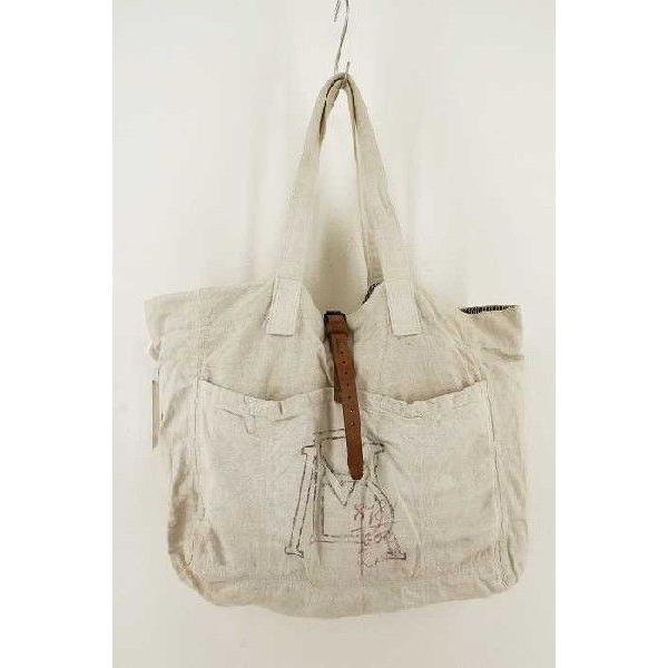 Riding High ライディング ハイ バッグ メンズ サイズ表記無 ビンテージ加工キャンバストートバッグ ニュースペーパーバッグ 中古 ブラン ブランド古着販売のbazzstore 通販 Yahoo ショッピング