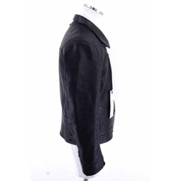 Azuma アズマ アウター メンズ 信用 サイズ0 15aw ブランド古着バズストア 中古 ジャケット Deficiency ダブルレザーライダース