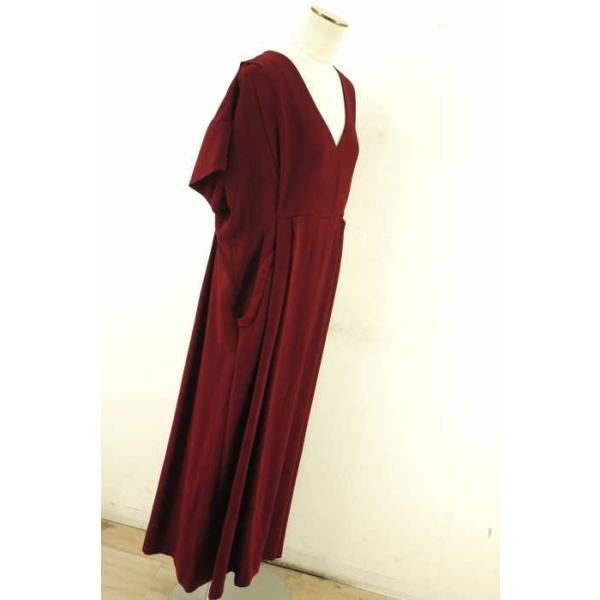 Mame マメ ワンピース レディース サイズ1 中古 14ss 半袖vネックワンピース 期間限定特別価格 ブランド古着バズストア