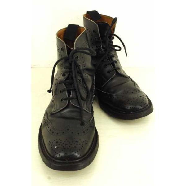 Tricker S トリッカーズ ブーツ メンズ New Arrival サイズ8 中古 110417 ウィングチップブーツ ブランド古着バズストア