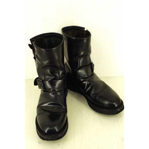 Needles アウトレット 送料無料 ニードルス エンジニアブーツ メンズ サイズ9 ブランド古着バズストア コードバンエンジニアブーツ