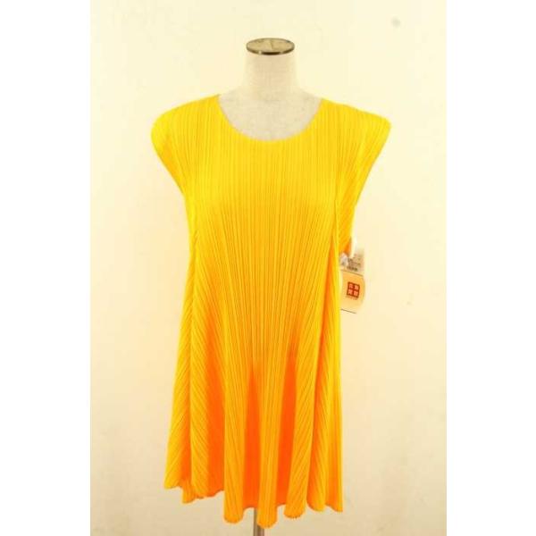 Pleats Please Issey Miyake プリーツプリーズイッセイミヤケ サイズ3 レディース ノースリーブプリーツワンピー ワンピース 日本産