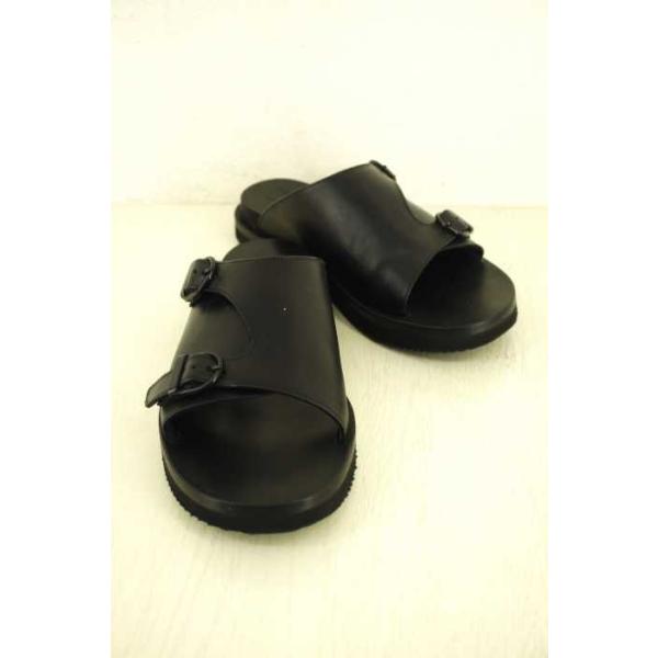 Bibliotek For United Arrows ビブリオテック ユナイテッドアローズ メンズ 70 Offアウトレット サンダル サイズjpn 40 レザーダブルベ