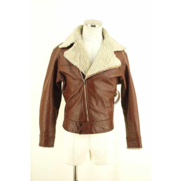 Parr Of Sale Arizona レザージャケット メンズ 中古 ボアランチジャケット サイズm ブラン 50 70stalon