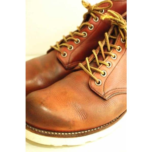 レッドウィング Red Wing ワークブーツ 返品送料無料 メンズ サイズus 9 Toe 中古 ブランド古着バズストア Plain 刺繍羽根タグ