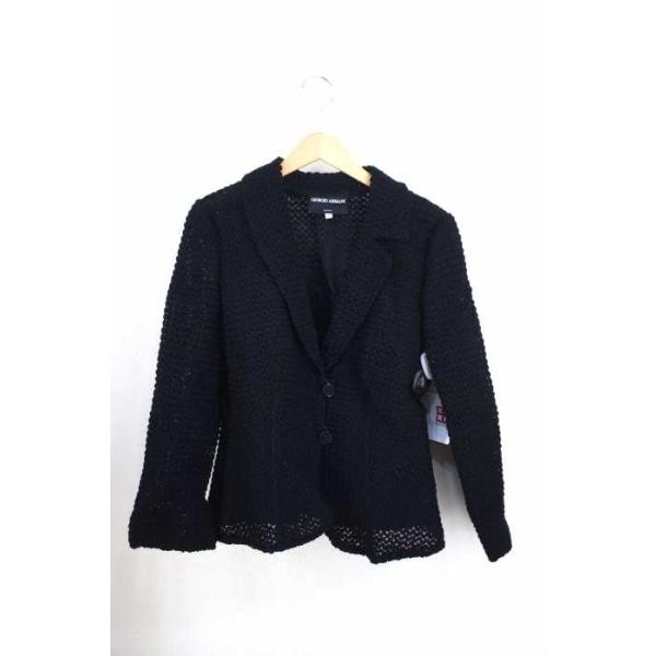 ジョルジオアルマーニ Giorgio Armani 激安通販専門店 テーラードジャケット サイズeur 44 Borgo21 レディース 編み込み テーラードジャケット