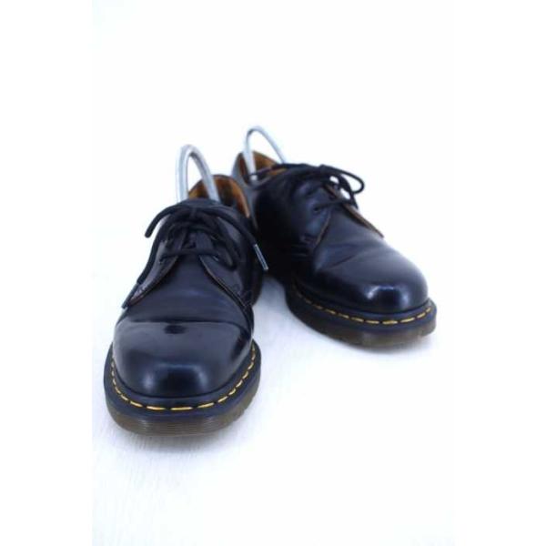 ドクターマーチン 大幅値下げランキング Dr Martens プレーントウ メンズ サイズus 8 中古 ブランド古着バズストア 3ホールシューズ