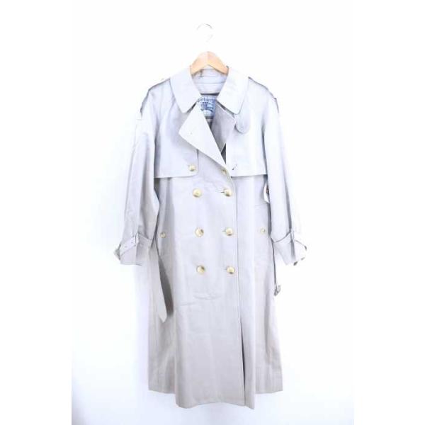 バーバリーズ Burberrys トレンチコート メンズ サイズ7ar 裏地ノバチェック柄 中古 90s お洒落 ブランド古着バズストア 07