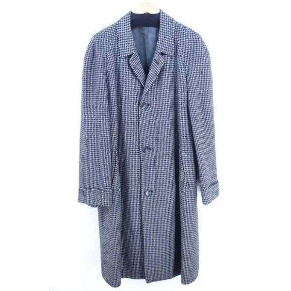 ユーズドフルギ Used古着 コート メンズ サイズ表記無 カシミヤ100 千鳥格子