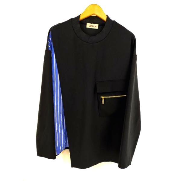 クルニ CULLNI 20SS アシンメトリースリットロンT/EX.shirt