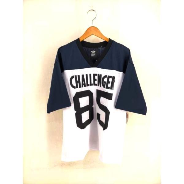 チャレンジャー CHALLENGER LOGO PRINTED MESH TEE フットボールT
