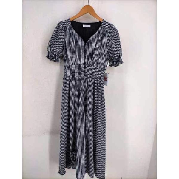 ミーア MIIA ギンガムチェックワンピース レディース FREE 中古 古着