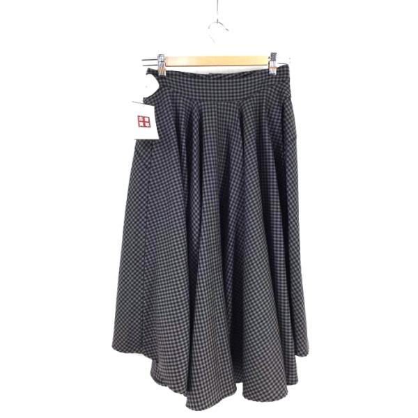 品質が バリーブリッケン❗️超美品 プリーツフレアスカートベージュ