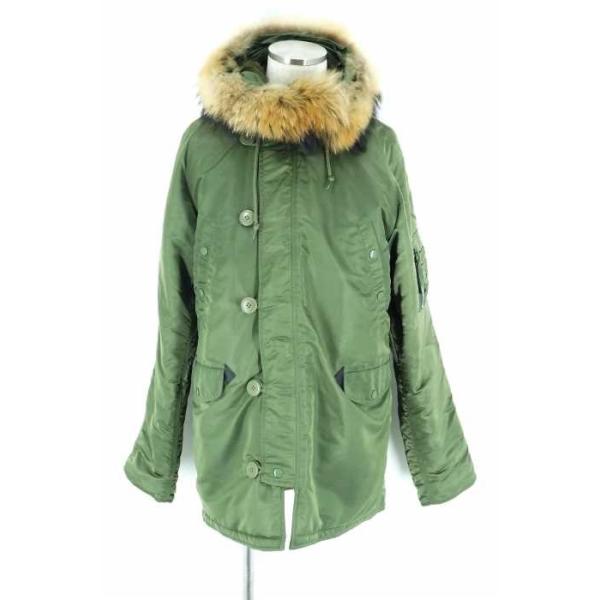 買収 Alpha Industries アルファインダストリーズ コート メンズ サイズx Large 15aw 中古 フライトジャケット ブラ N 3b