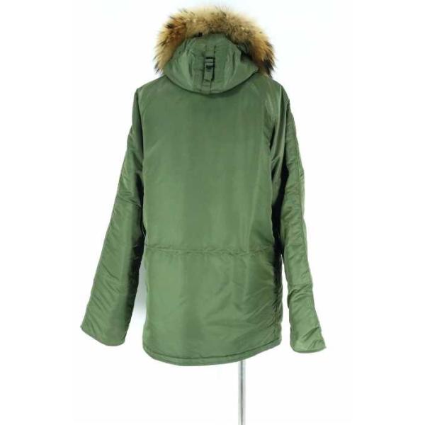 Alpha Industries アルファインダストリーズ コート a W新作送料無料 メンズ サイズx Large 中古 フライトジャケット N 3b 15aw ブラ
