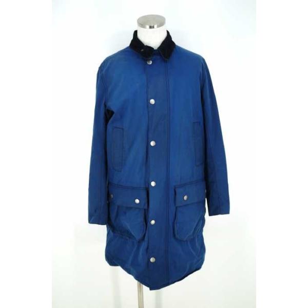Barbour バブアー コート メンズ サイズ38 15aw Sl ブランド古着バズストア 超特価 別注オイルドコート Border 中古 Washed