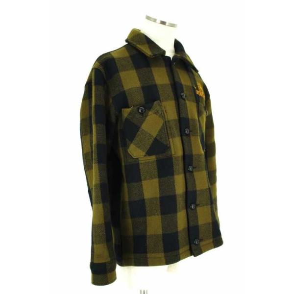 期間限定お試し価格 Tenderloin テンダーロイン ジャケット メンズ サイズ40 チェック柄ネルジャケット ブランド古着バズストア 中古