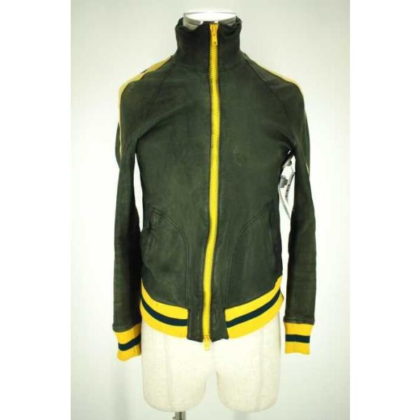 Isamu Katayama Back Lash イサムカタヤマ バックラッシュ サイズm アウター ブランド古 メンズ 中古 5 好評 カーフレザージャージ