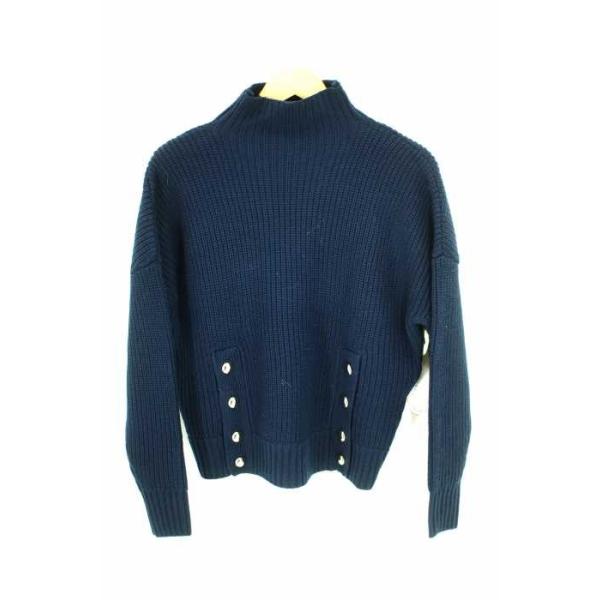 チノ Cinoh ニット セーター レディース サイズ38 サイドボタンレコレイテッドハイネックニット ブランド古着バズストア 中古 特価キャンペーン