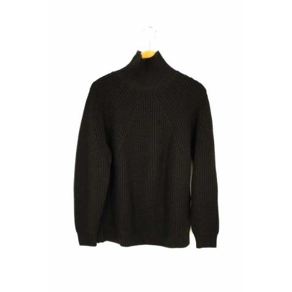 バトナー Batoner ニット ランキング総合1位 セーター メンズ ブランド古着バズストア 191030 ウール5g片畦タートルネックニット中古 サイズjpn 2