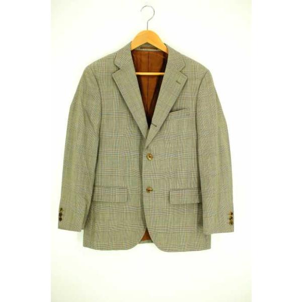 ジェイプレス J Press スーツセットアップ メンズ サイズa6 実物 2b中古 グレンチェック ブランド古着バズストア