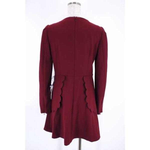 Red Valentino レッドヴァレンティノ ワンピース レディース サイズ42 スカラップ マルチカラー ドレス 全商品オープニング価格 ブランド 中古