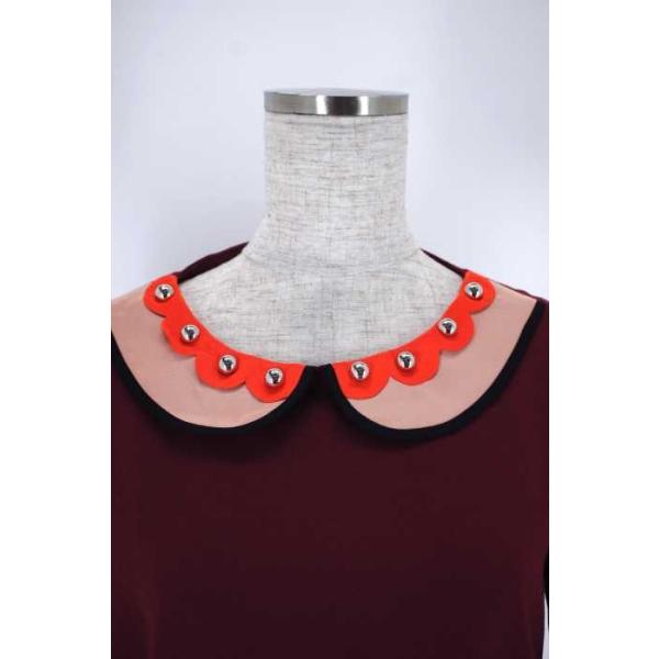 Red Valentino レッドヴァレンティノ ワンピース レディース サイズ42 スカラップ マルチカラー ドレス 全商品オープニング価格 ブランド 中古