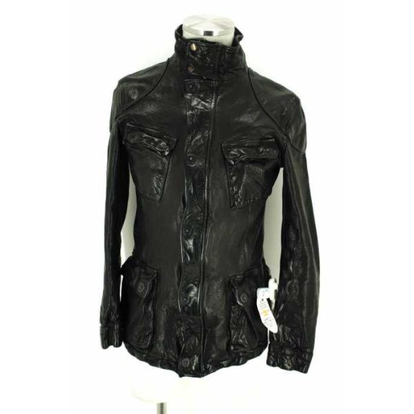 Back Lash バックラッシュ アウター メンズ サイズ3 中古 ブランド古着バズストア 激安 カウレザー M 65ジャケット