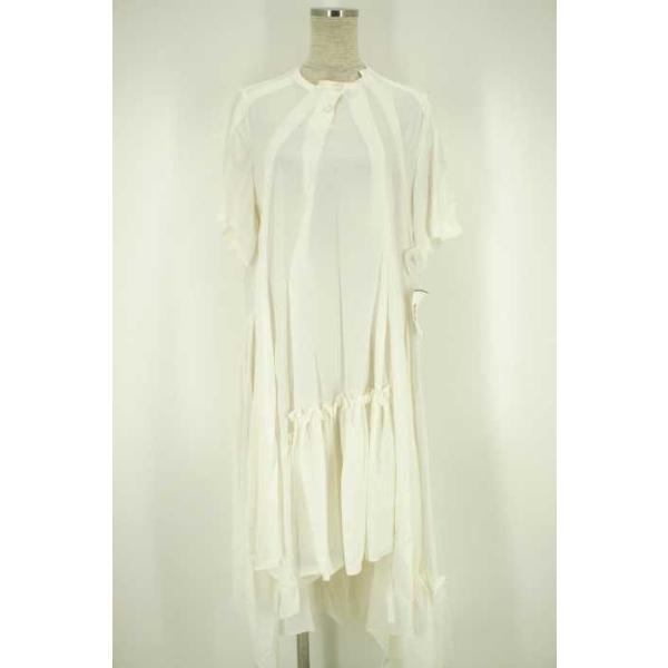Anrealage アンリアレイジ ワンピース レディース サイズ38 17ss 中古 レーヨンタックドレス 市場 Tuck Rayon ブラ Dress