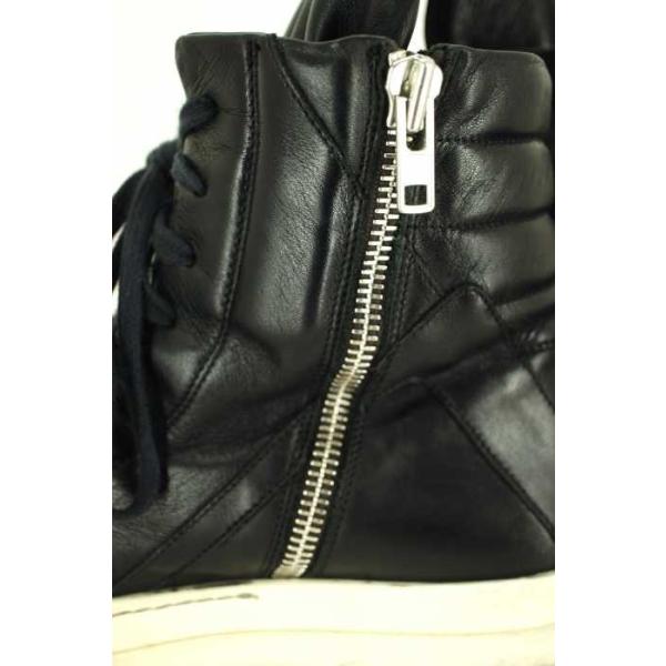 Rick Owens リックオウエンス スニーカー メンズ ブランド古着バズストア 定番の人気シリーズpoint ポイント 入荷 中古 ジオバスレザーハイカット サイズ46
