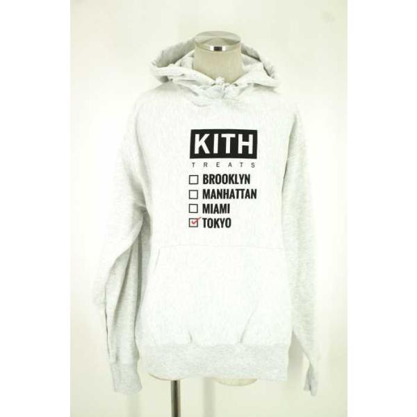 Kith Treats Champion キーストリーツ チャンピオン 爆売りセール開催中 プルオーバーパーカー メンズ T サイズl 17aw Treats