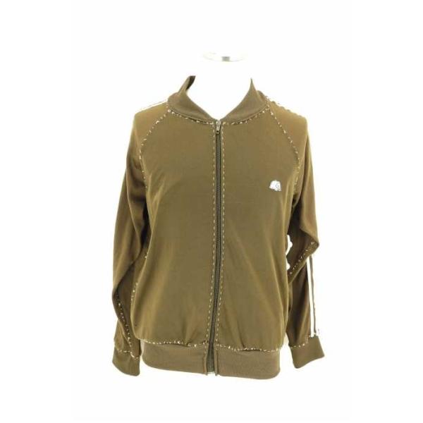 Keisuke Kanda ケイスケカンダ 割り引き ブルゾン ジャンパー レディース ブランド古着バズストア 041 中古 ラインステッチジャージ サイズ2