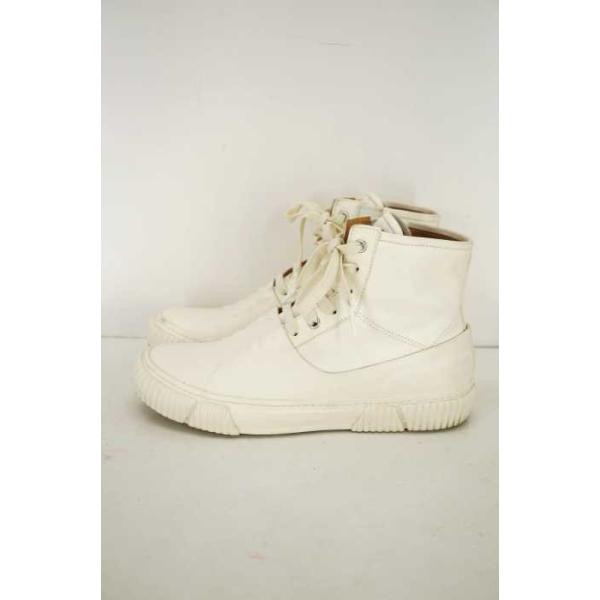 Both ボス スニーカー メンズ サイズ40 ブランド古着バズストア 売り込み 中古 レザーハイカットスニーカー