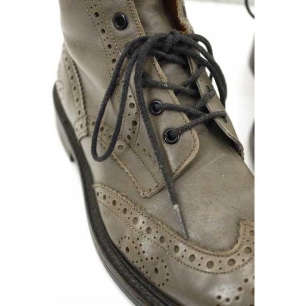 Tricker S 国内正規総代理店アイテム Paul Smith トリッカーズ メンズ カントリーブーツ ポールスミス ウイングチップカントリーブー サイズuk 8 5