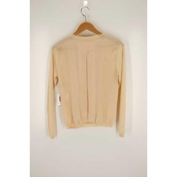 クロエ Chloe カーディガン レディース サイズs カシミヤ シルク素材切替カーディガン ブランド古着バズストア 店舗 中古