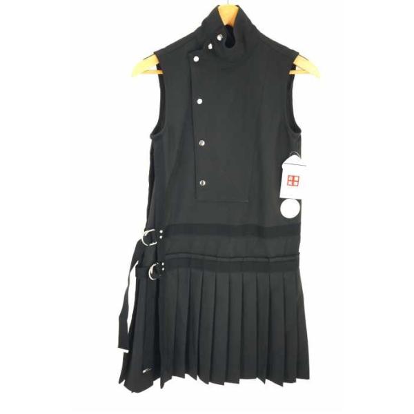 ディーゼルブラックゴールド Diesel Black Gold ワンピース レディース プリーツ切替ベルトデザインワンピース 中古 お金を節約 サイズ36 ブラン